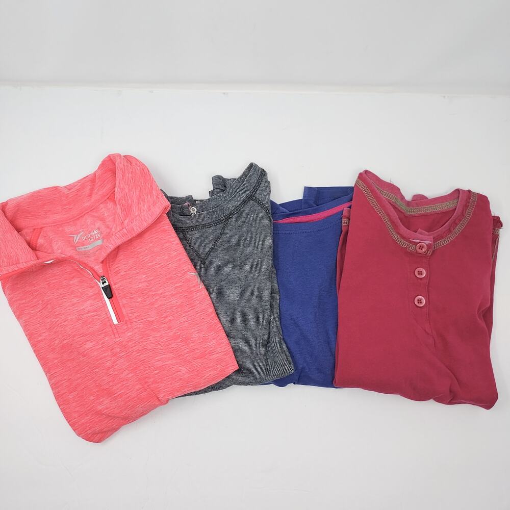 (4) Piece Long Sleeve T-Shirt Bundle Size 6/7